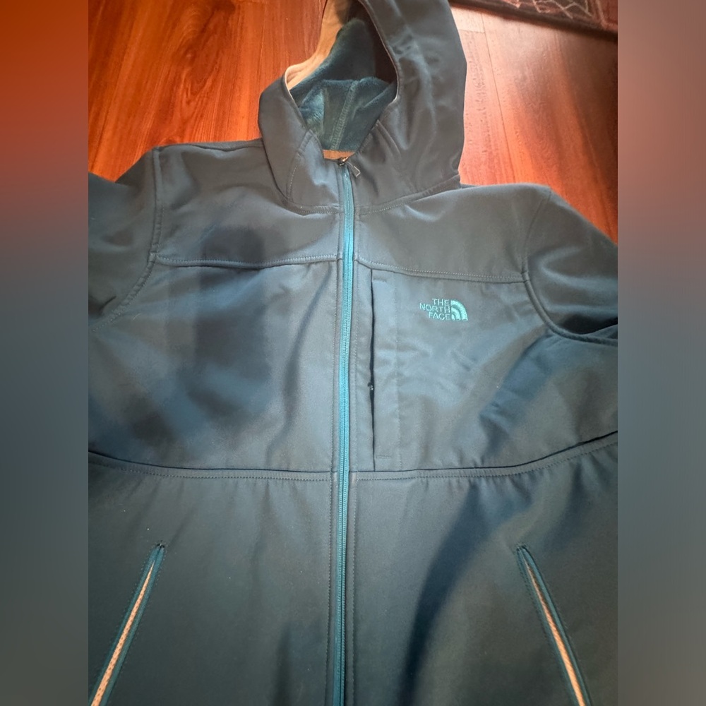 Men’s Blue Windwall Fleece Jacket North Face Large